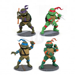 Teenage Mutant Ninja Turtles D-Formz Mini figúrkas 4-Pack SDCC 2023 Exclusive 5 cm